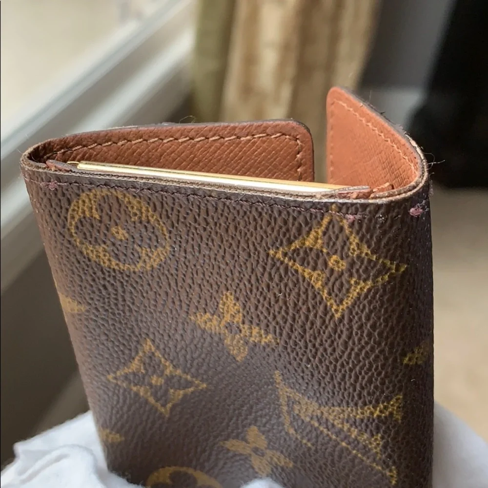 Louis Vuitton Brown Monogram Key & Card Holder